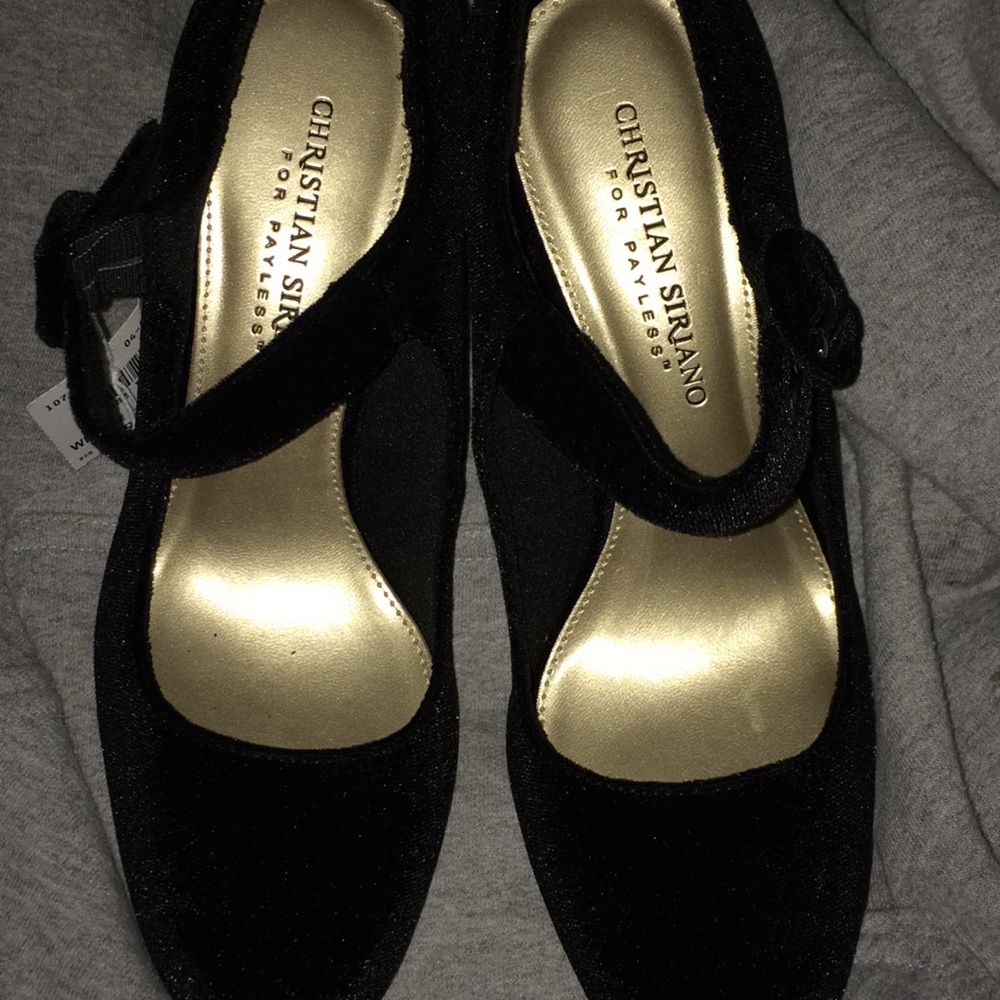 Black heels